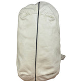 Fendi Off-White Grained Leather Spy Shoulder Bag