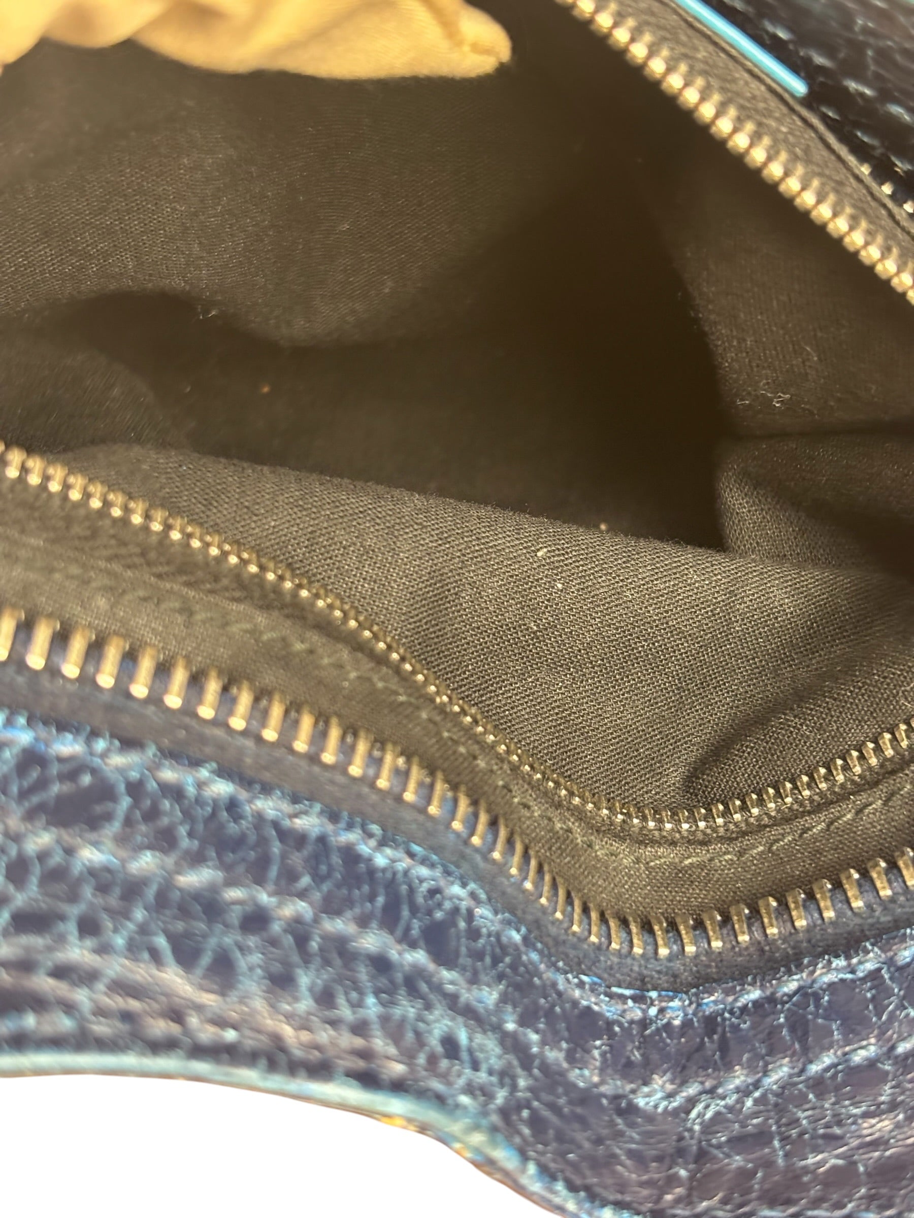 Balenciaga Navy Blue Giant Hardware City Bag