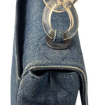 Chanel CC Denim Logo Flap Shoulder Bag 2002