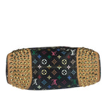 Louis Vuitton x Takashi Murukami Black Monogram Chrissie MM