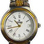 Fendi 2tone White Roman Numeral Dial
