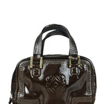 Loewe Patent Leather Micro Amazona Mini Bag