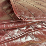 YSL Maroon Leather M Niki Shoulder Bag
