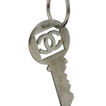 Chanel Coco Mark Nylon Strap Key Lanyard Blue