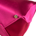 Alexander Wang Fuchsia Pink Satin Lunch Clutch