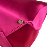 Alexander Wang Fuchsia Pink Satin Lunch Clutch
