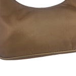 Prada Brown Nylon Pochette Shoulder Bag