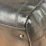 Chanel Black Caviar Chocolate Bar Shoulder Bag