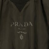 Prada Black Nylon Logo Pullover