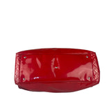 Chanel Lipstick Red Patent Leather Paris-Venice CC Jumbo Tote 2010