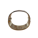 Chanel Pink/Gold Resin CC Wide Cuff