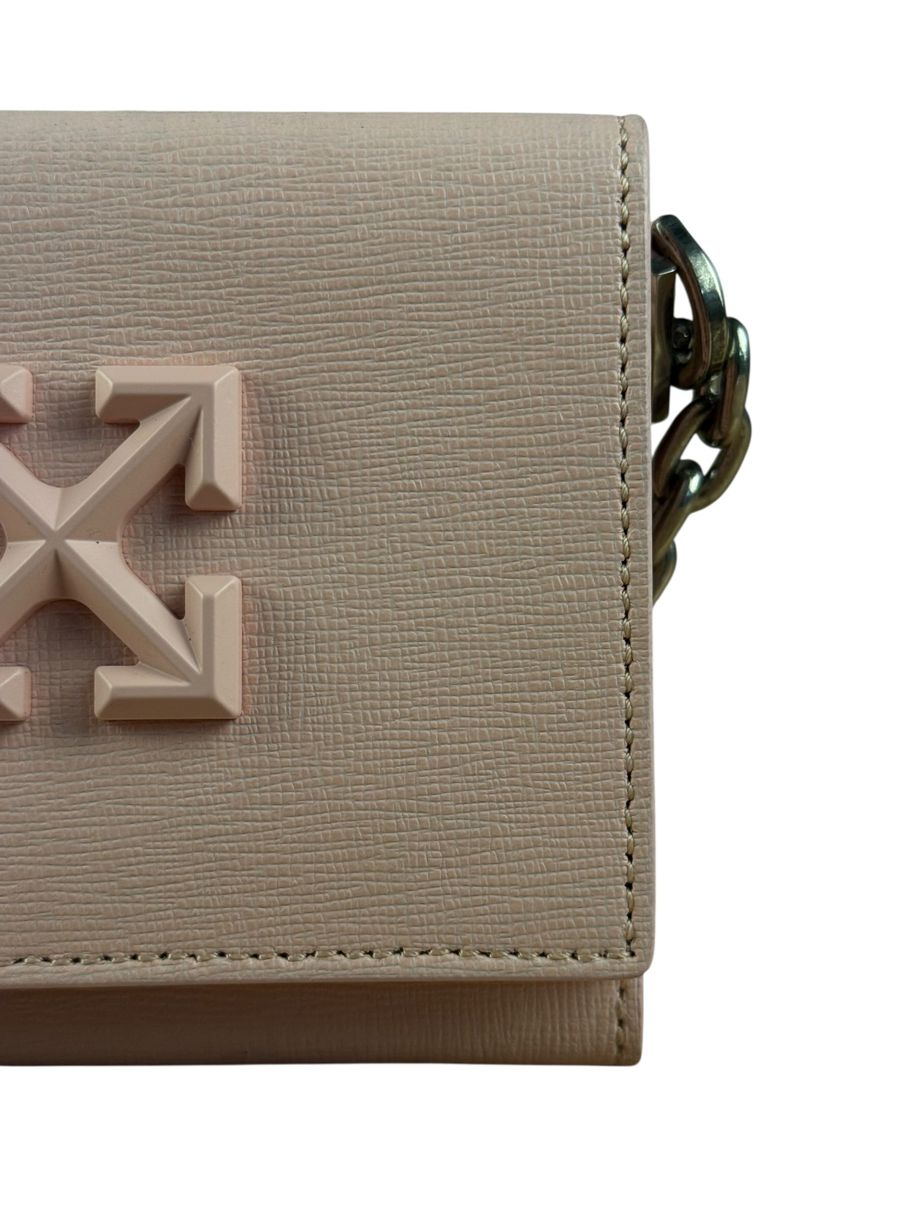 Off White Pink Jitney 0.5 Crossbody Bag