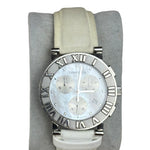 Tiffany & Co. Atlas Chronograph Mother Of Pearl Dial