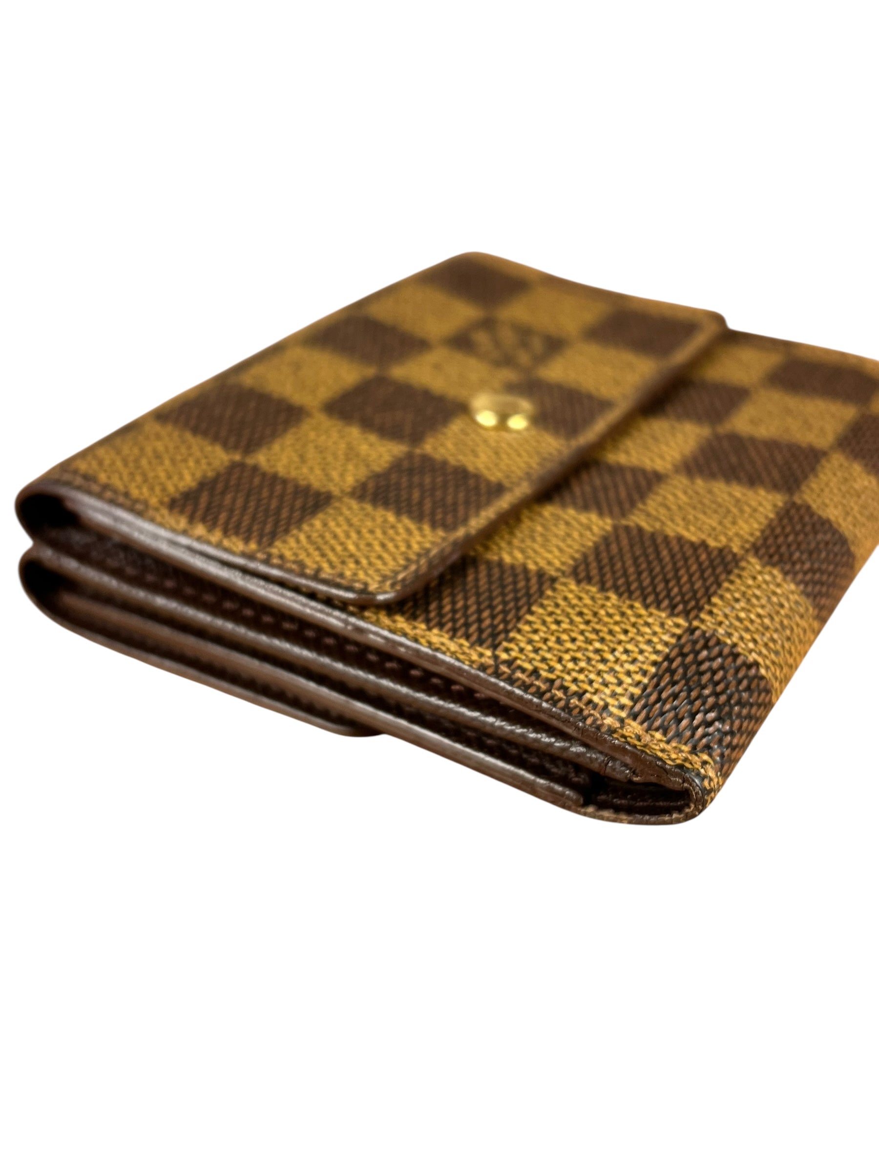 Louis Vuitton Damier Ebene Compact Wallet