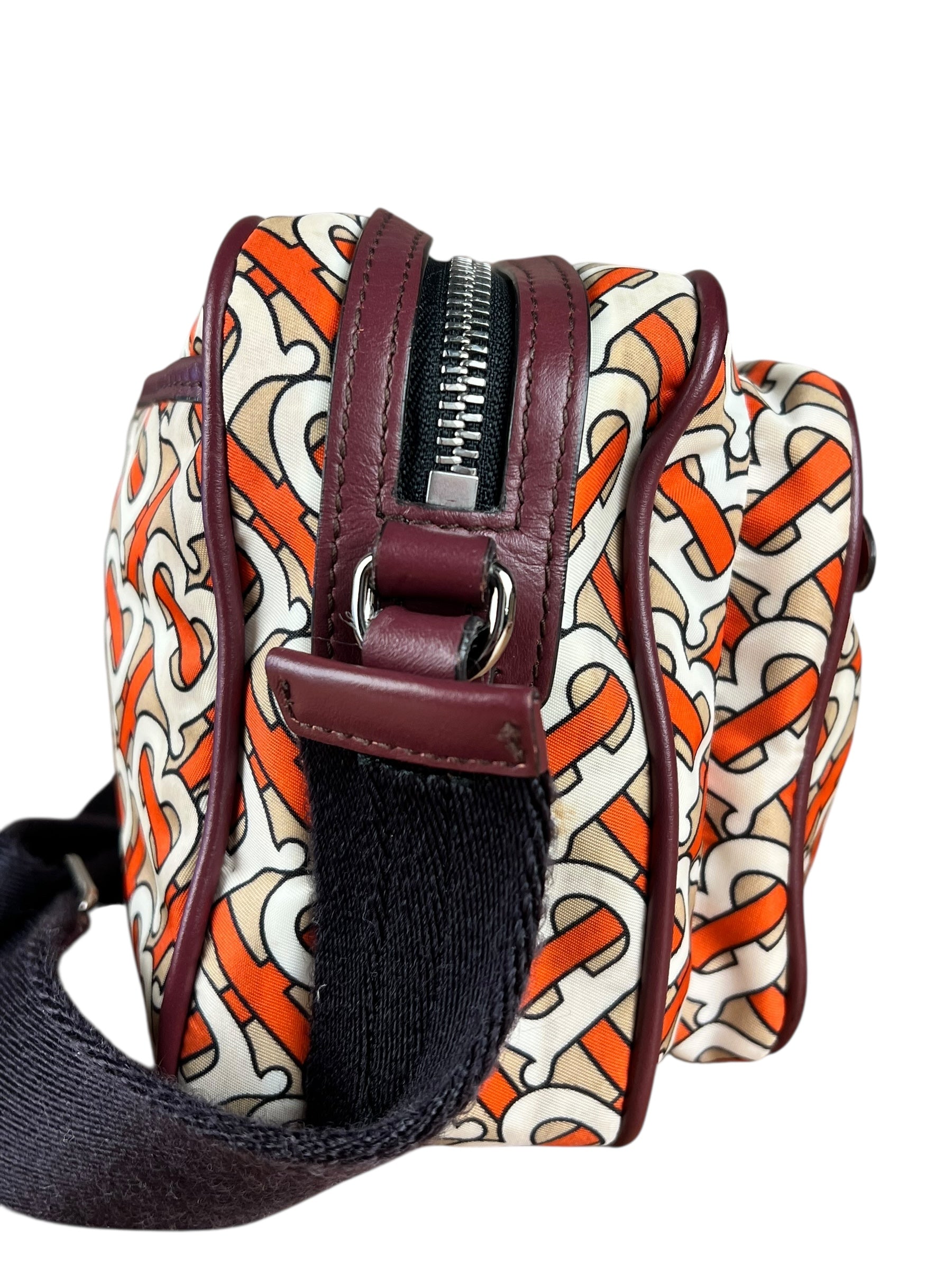 Burberry TB Monogram Nylon Crossbody Bag