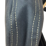 Fendi FF Wave Buckle Denim Baguette