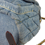 Coach Blue Denim Mini Tabby Backpack