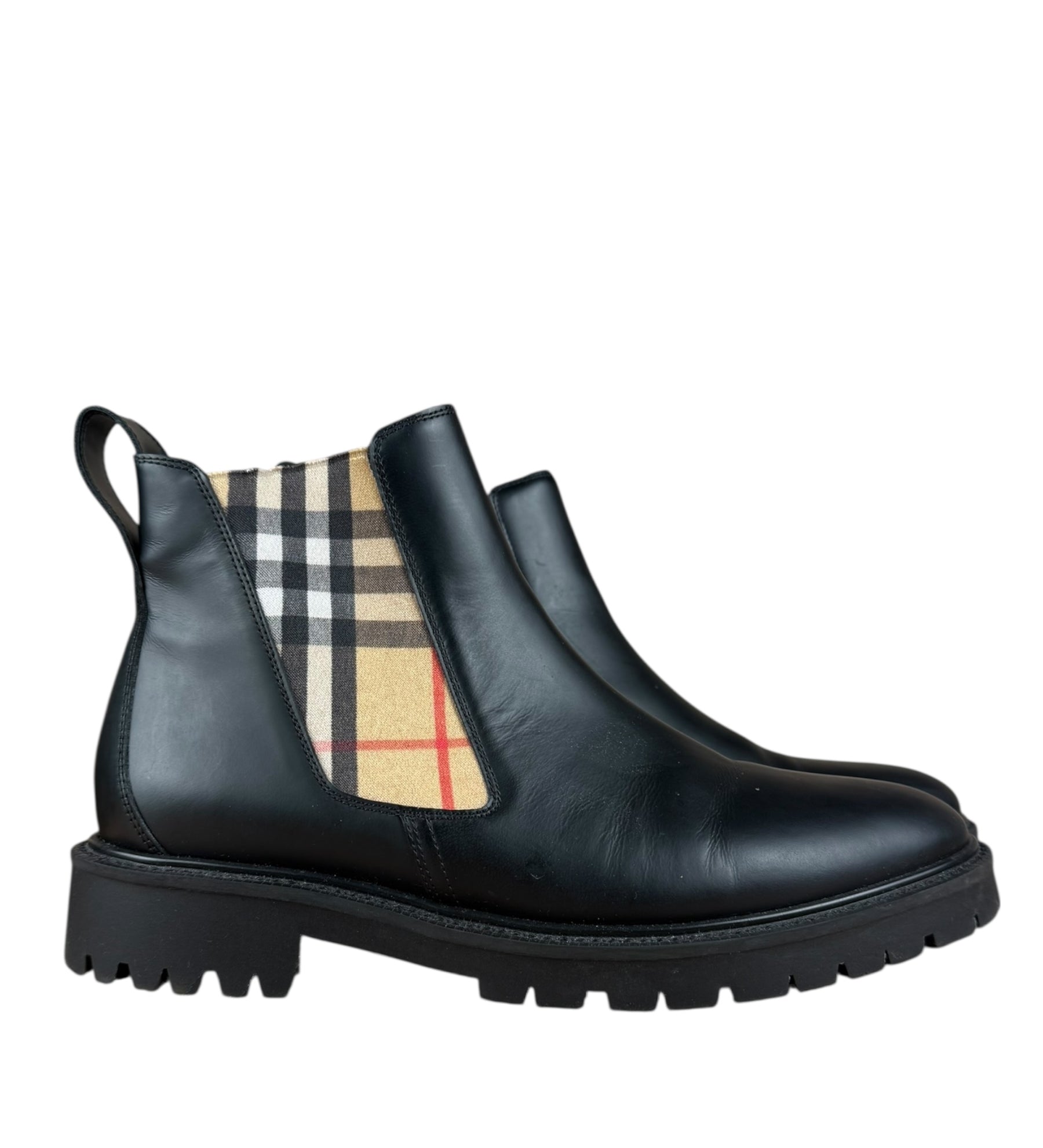 Burberry Nova Check Rubber Boots