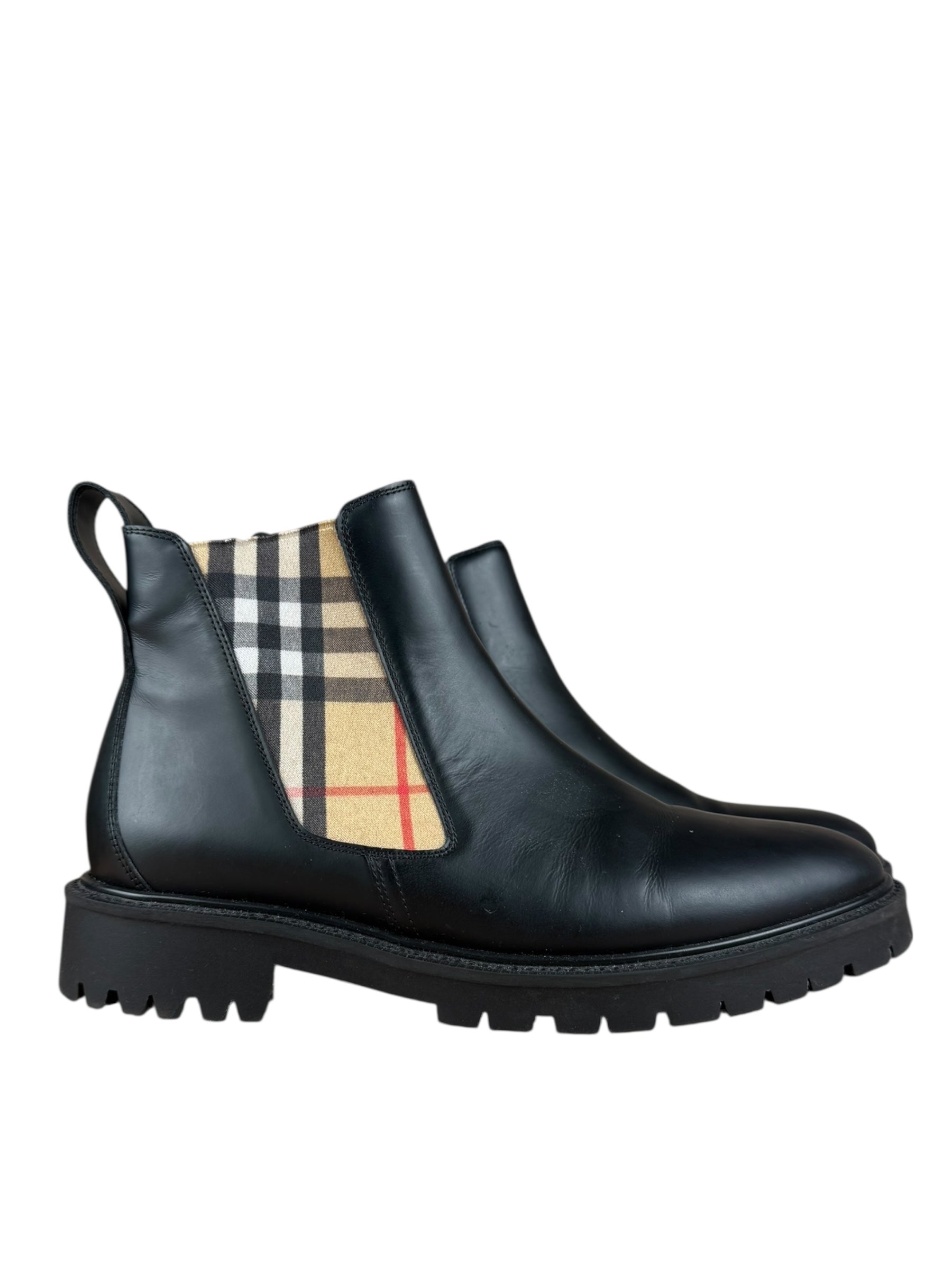 Burberry Nova Check Rubber Boots