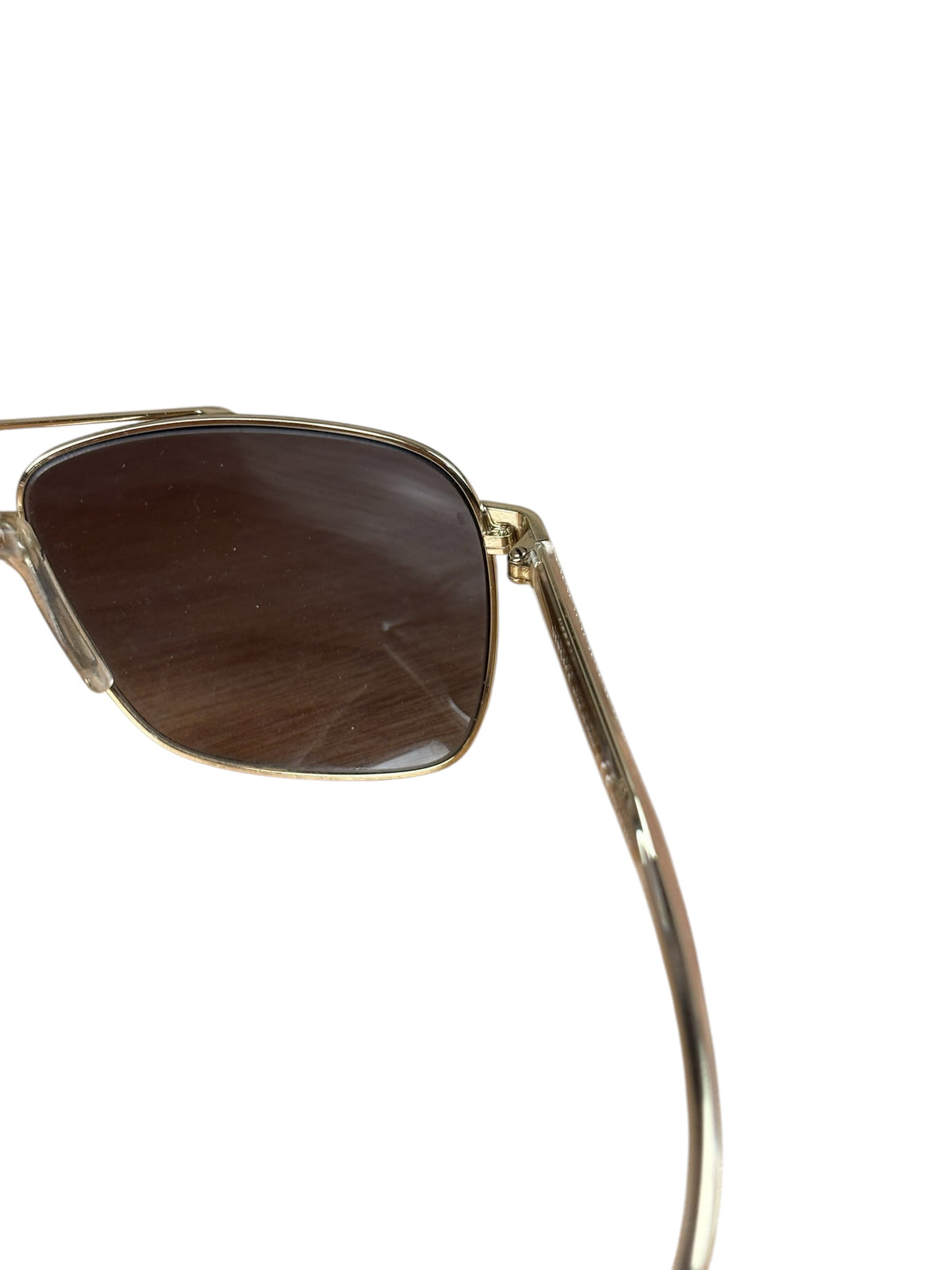 Versace Black-Gold Frame Aviators Reading Sunglasses