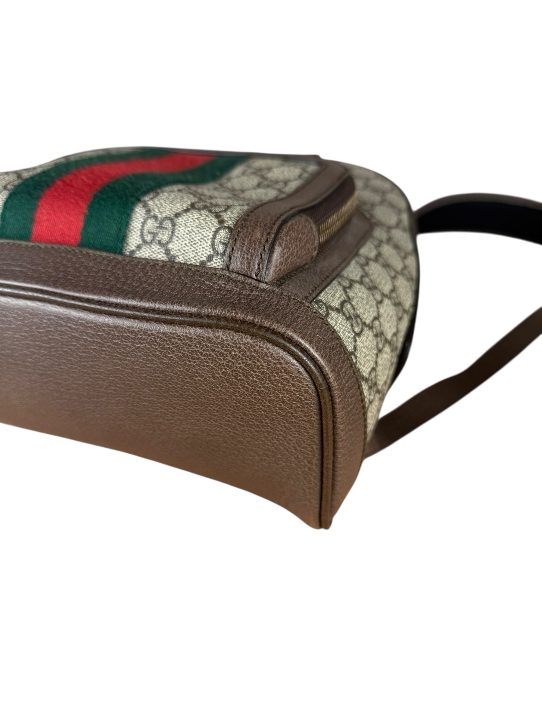 Gucci GG Ophidia Backpack Coated Canvas Small