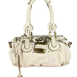 Chloe Vintage Mini Chloe Paddington Bag Beige