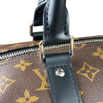Louis Vuitton Black/Brown Monogram Keepall 55