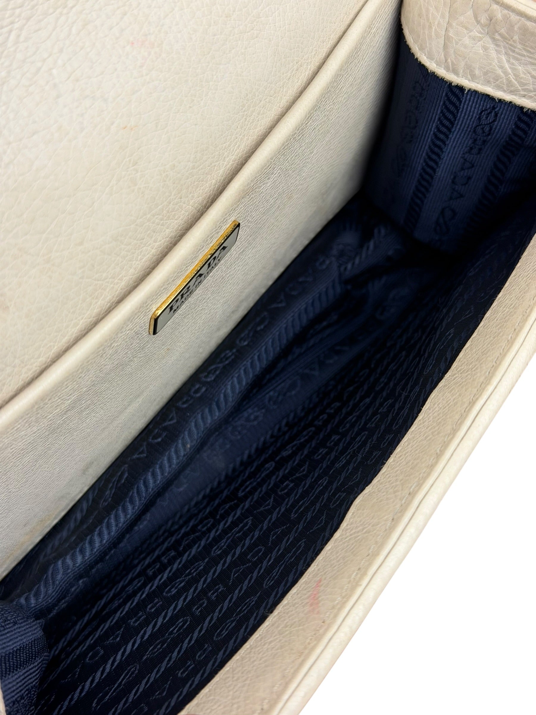 Prada Multicolor Velvet/Leather Trim Trompe L'oeil Cahier Crossbody Bag
