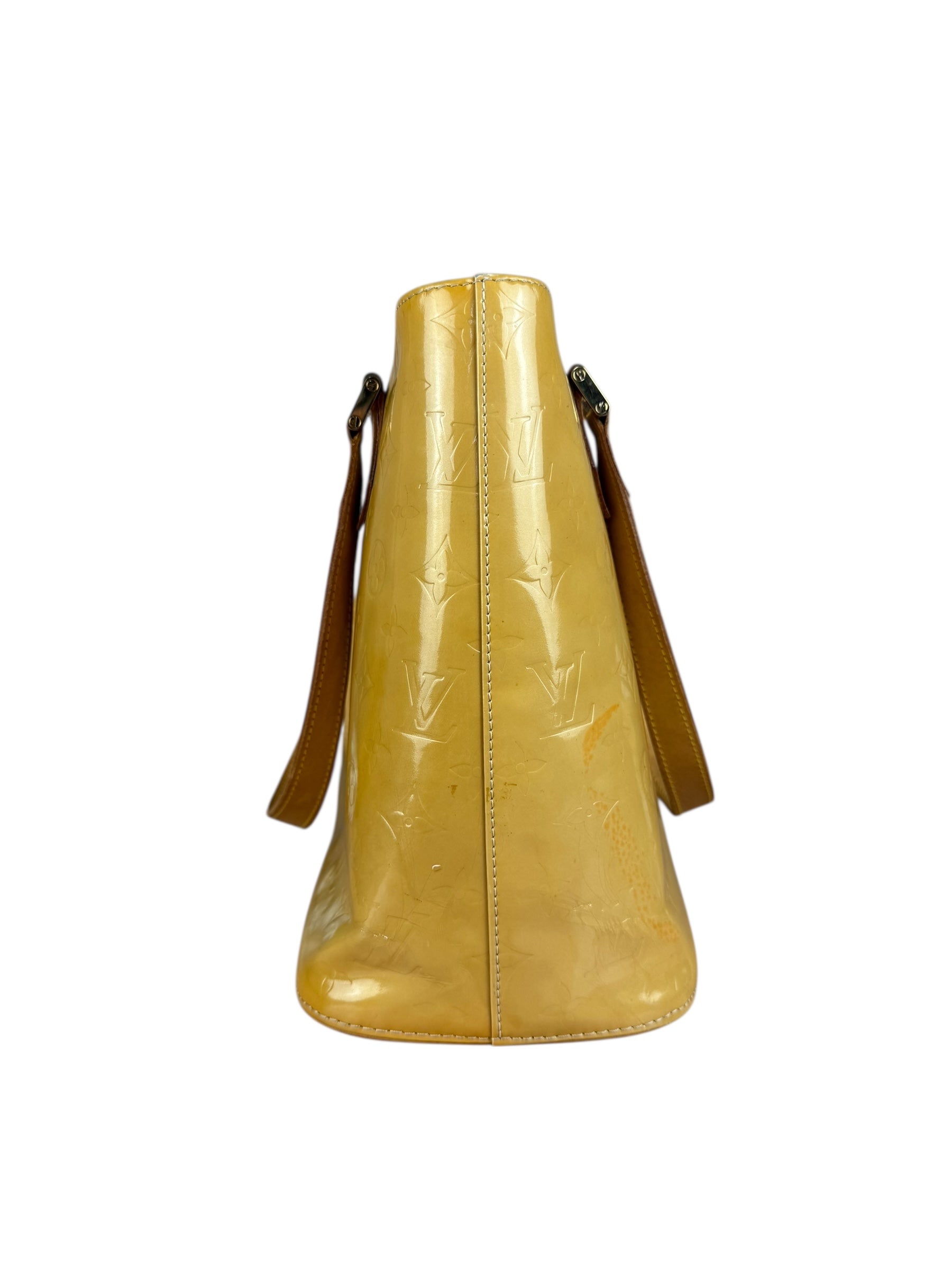 Louis Vuitton Monogram Vernis Houston Yellow