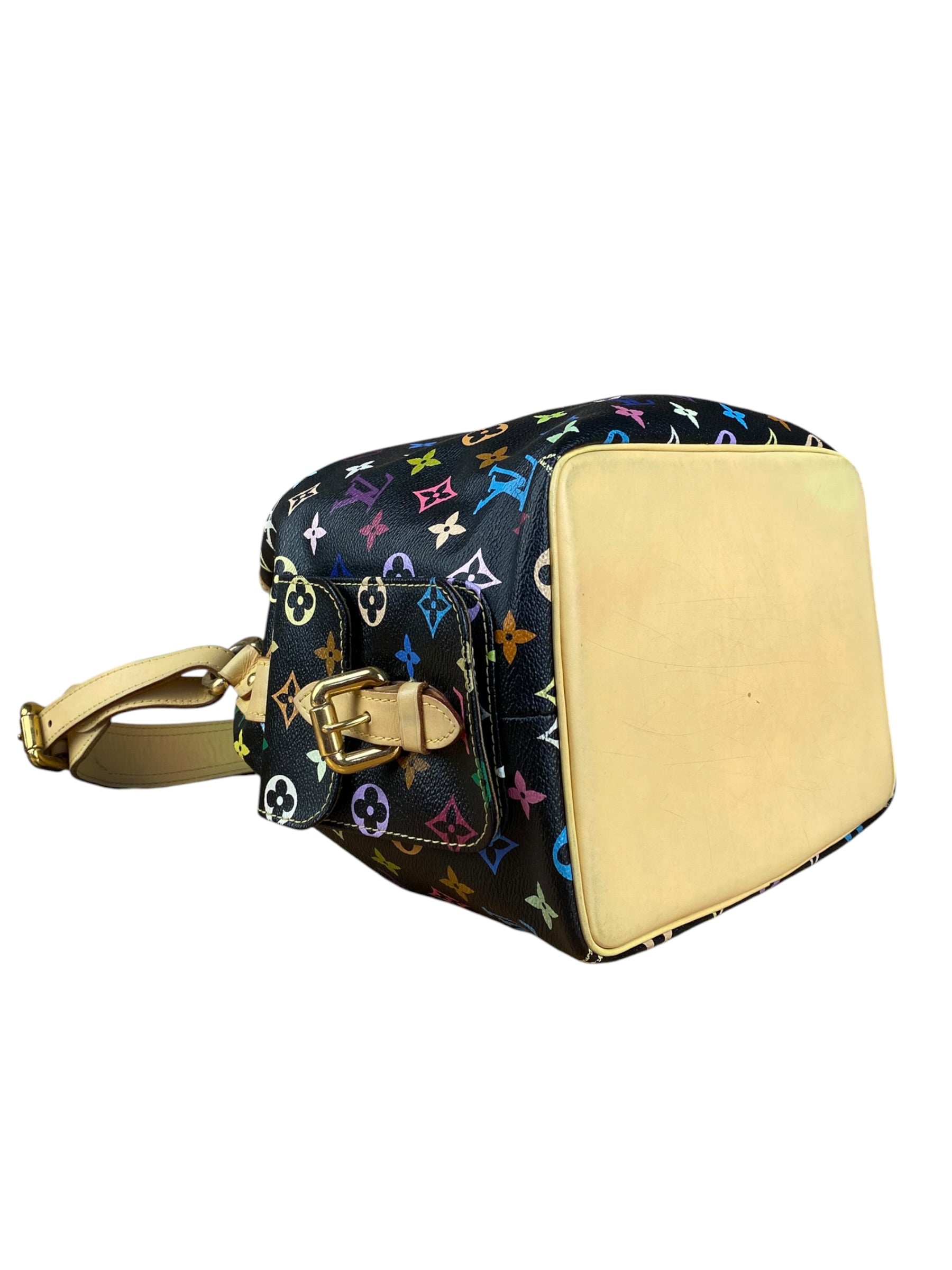 Louis Vuitton Vintage Black Murakmi Petit Noe