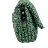 Chanel Green Tweed Easy Reissue Flap Bag 2009