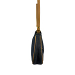 Christian Dior Denim Beige Leather Mini Saddle Pochette