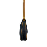 Christian Dior Denim Beige Leather Mini Saddle Pochette