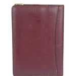 Cartier Vintage Burgundy Leather Wallet