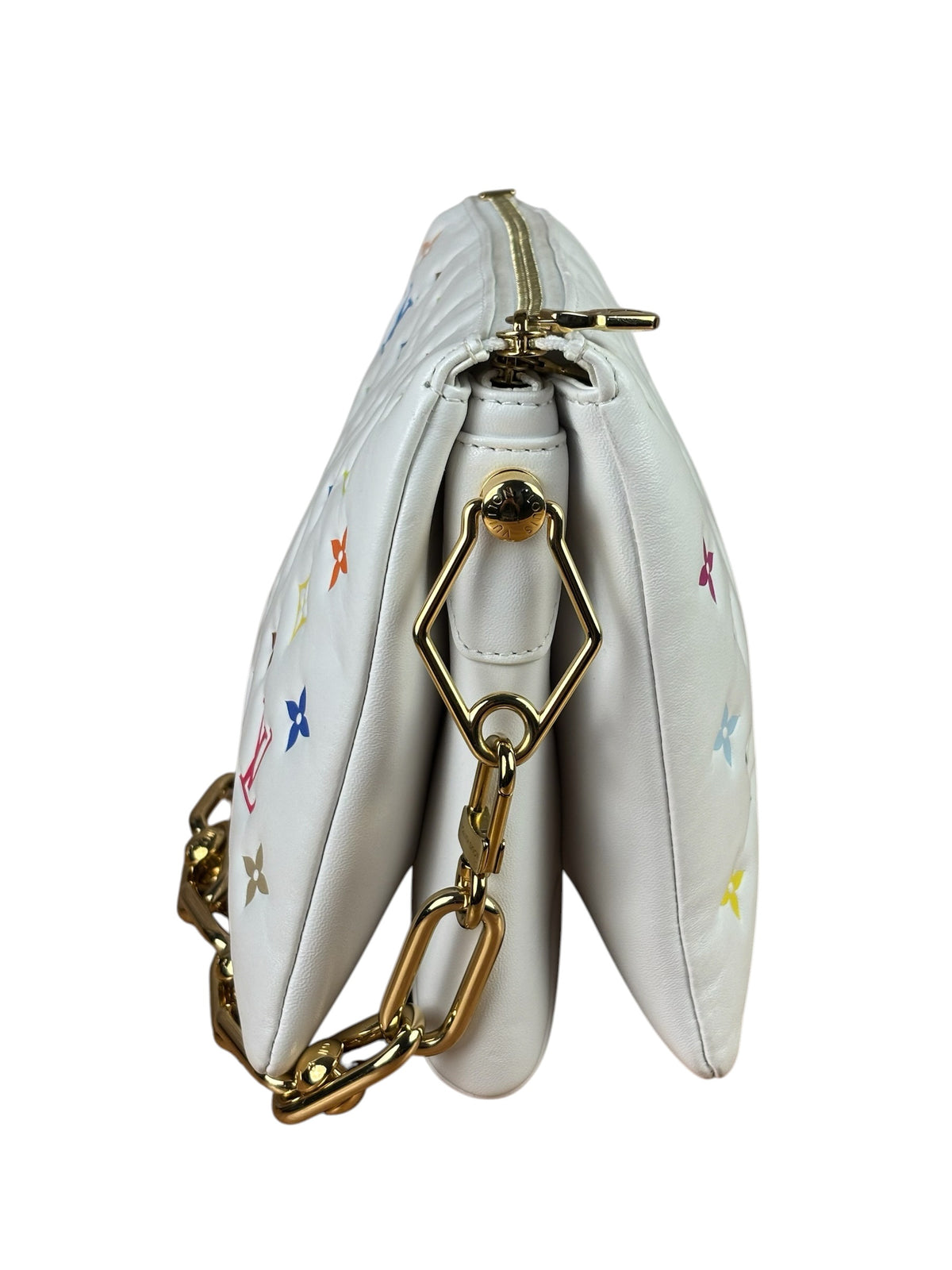 Louis Vuitton x Takashi Murakami Colorblock Monogram Coussin Two-Way Bag PM