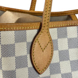 Louis Vuitton Damier Azur Neverfull Shoulder Bag GM