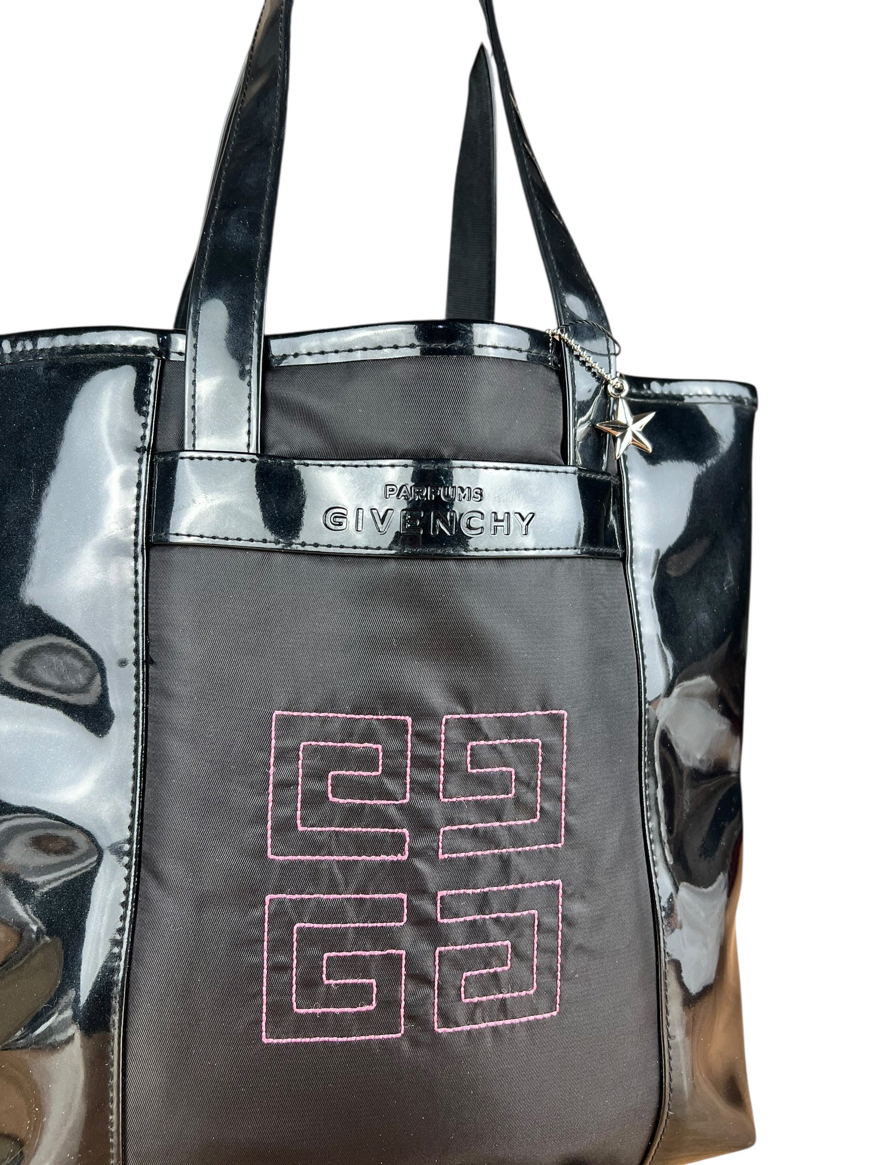 Givenchy Parfums Black Patent Tote