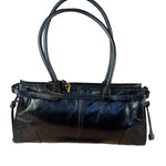 Prada Calfskin Bonnie Shoulder Bag Black