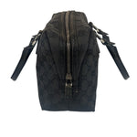 Gucci Black GG Canvas Monogram Hand Bag