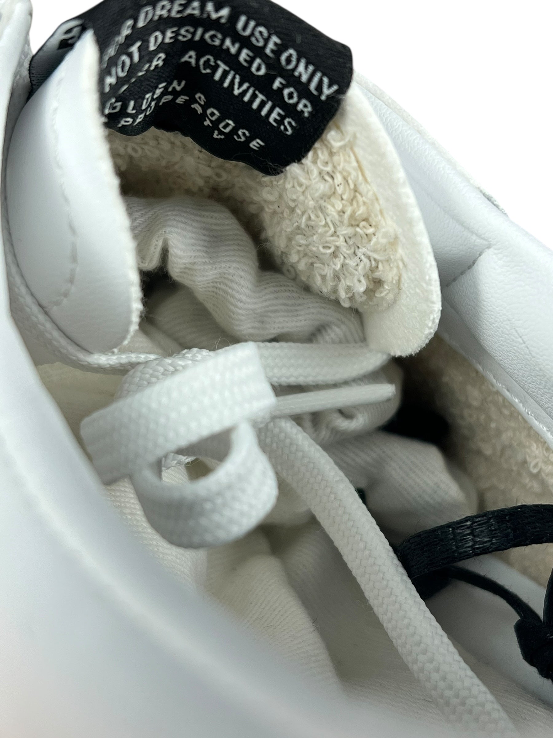 Golden Goose White Running Sole Sneakers