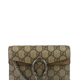 Gucci Beige GG Supreme Nano Dionysus Shoulder Bag