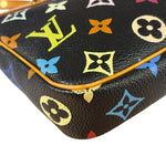 Louis Vuitton x Takashi Murakami Black Monogram Pochette