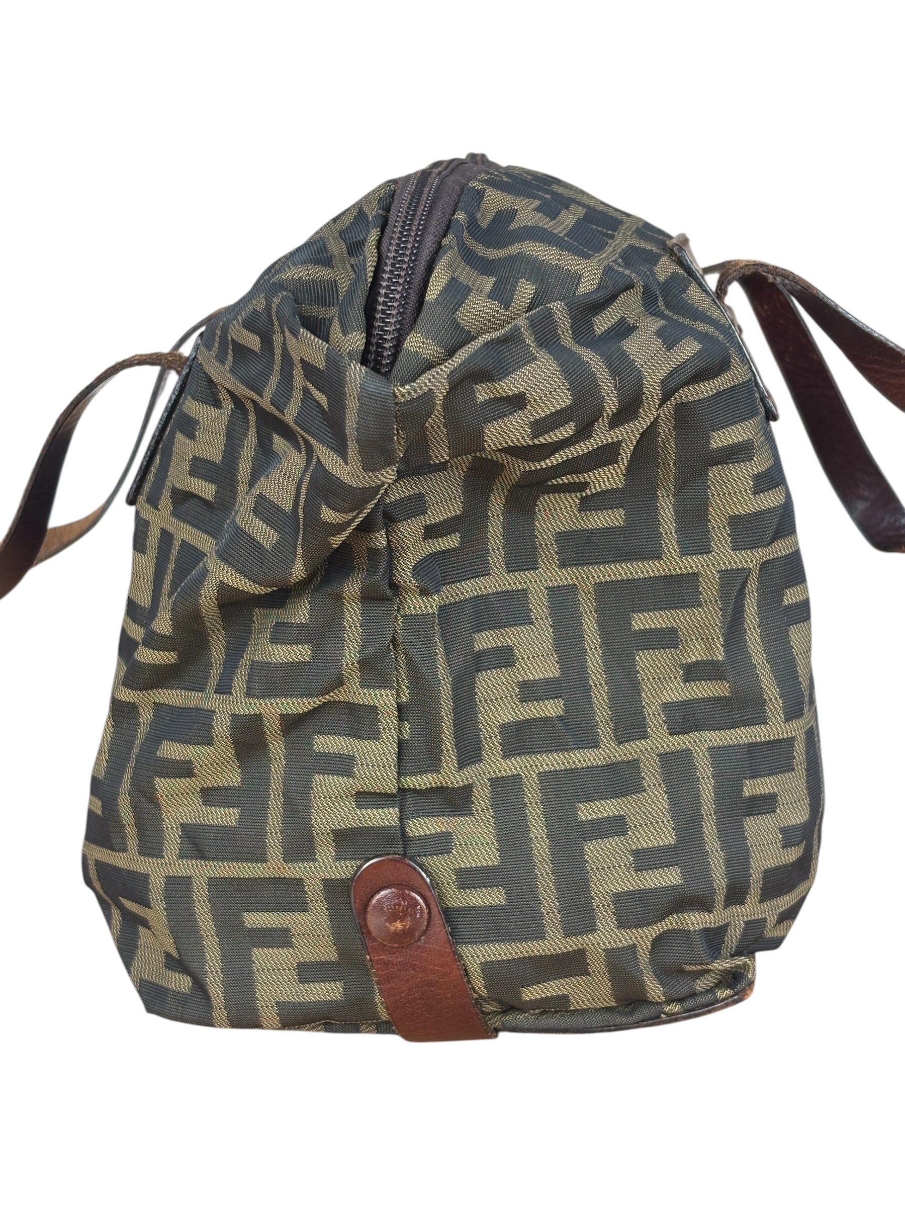 Fendi Zucca Foldable Canvas Tote Bag