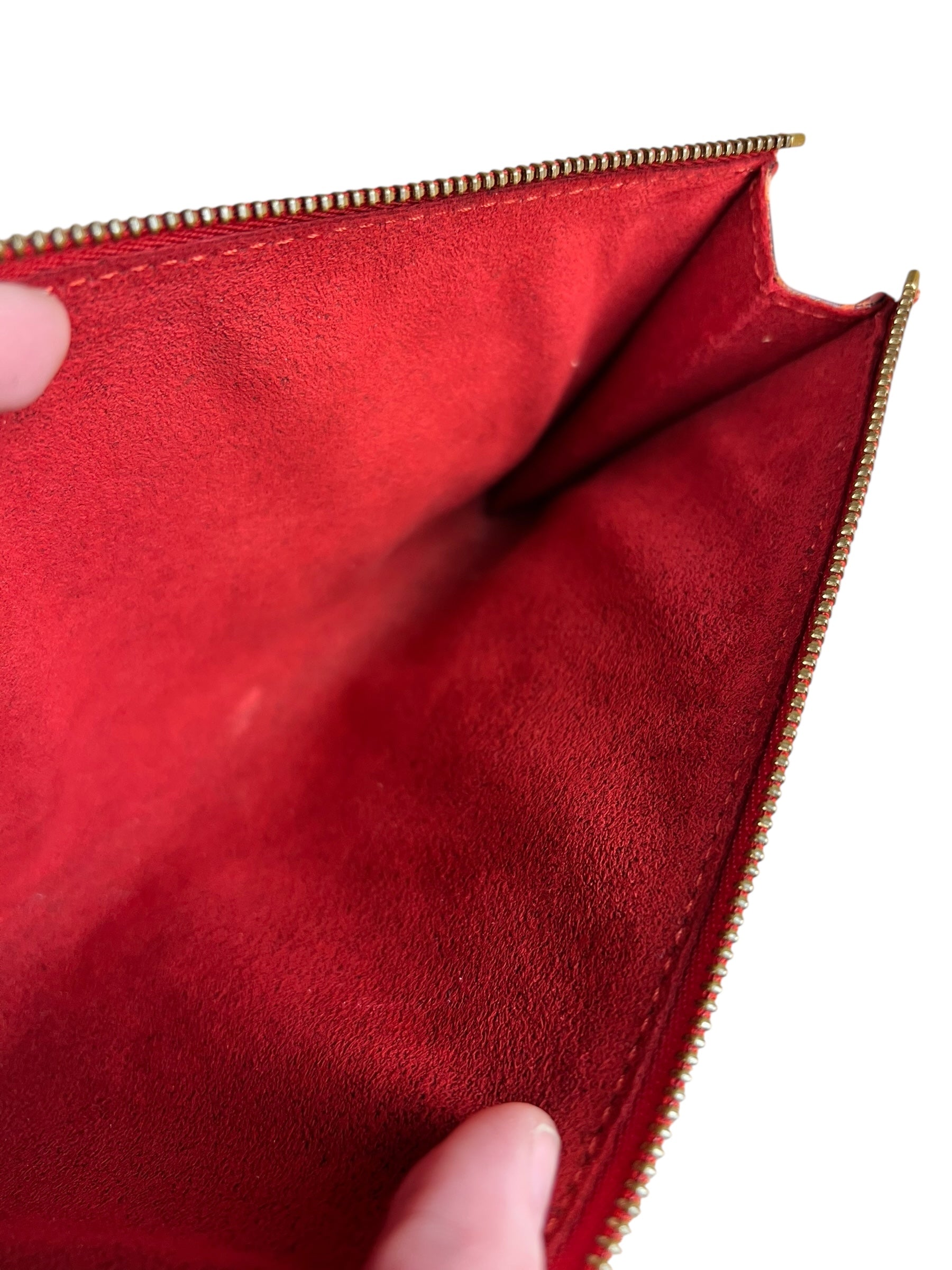 Louis Vuitton Red Epi Pochette