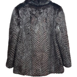 Vintage Moon Harmony Dark Brown Mink Fur Coat