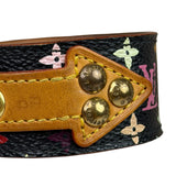 Louis Vuitton Black/Brown Multicolor-Monogram Theda Force Bracelet