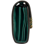 Gucci Green Leather Crystal Embellished Dionysus Chain Bag