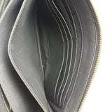 Fendi Black Leather Think Fendi Clutch