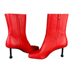 Balenciaga Red Anatomic Bootie