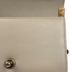 Chanel Beige Leather Boy Stingray Flap Bag 2013